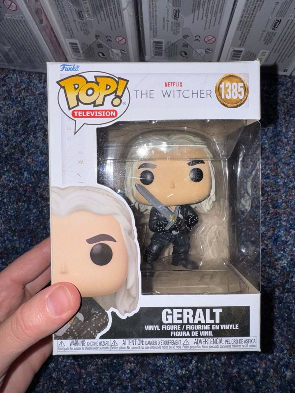 Funko Pop! Television The Witcher Geralt #1385 Vinyl Figure